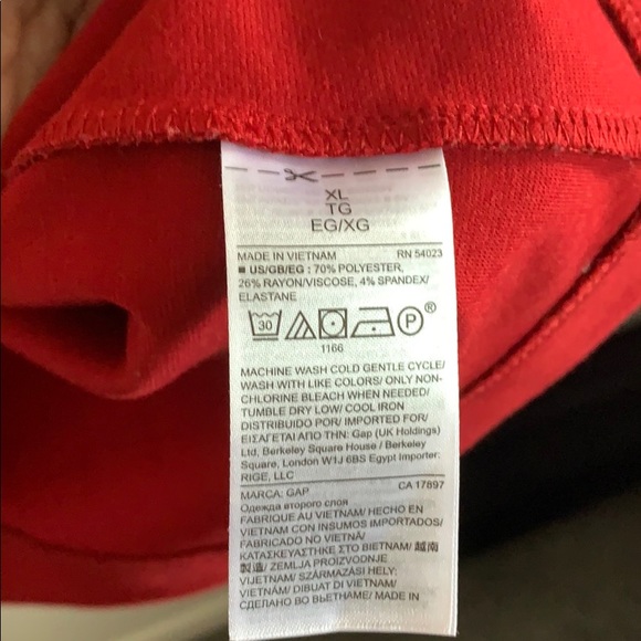 Gap red dress. - Picture 4 of 4